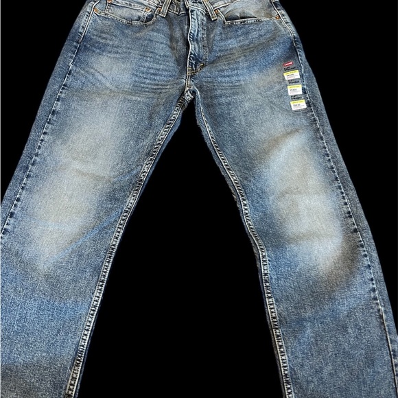 NWT Mens Levis flex 514 straight blue jeans - Picture 3 of 3